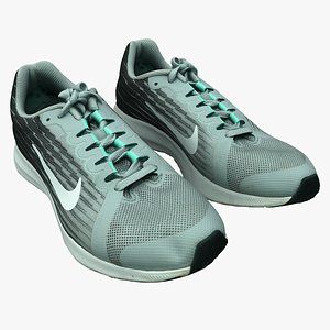 3D retopology sports shoes