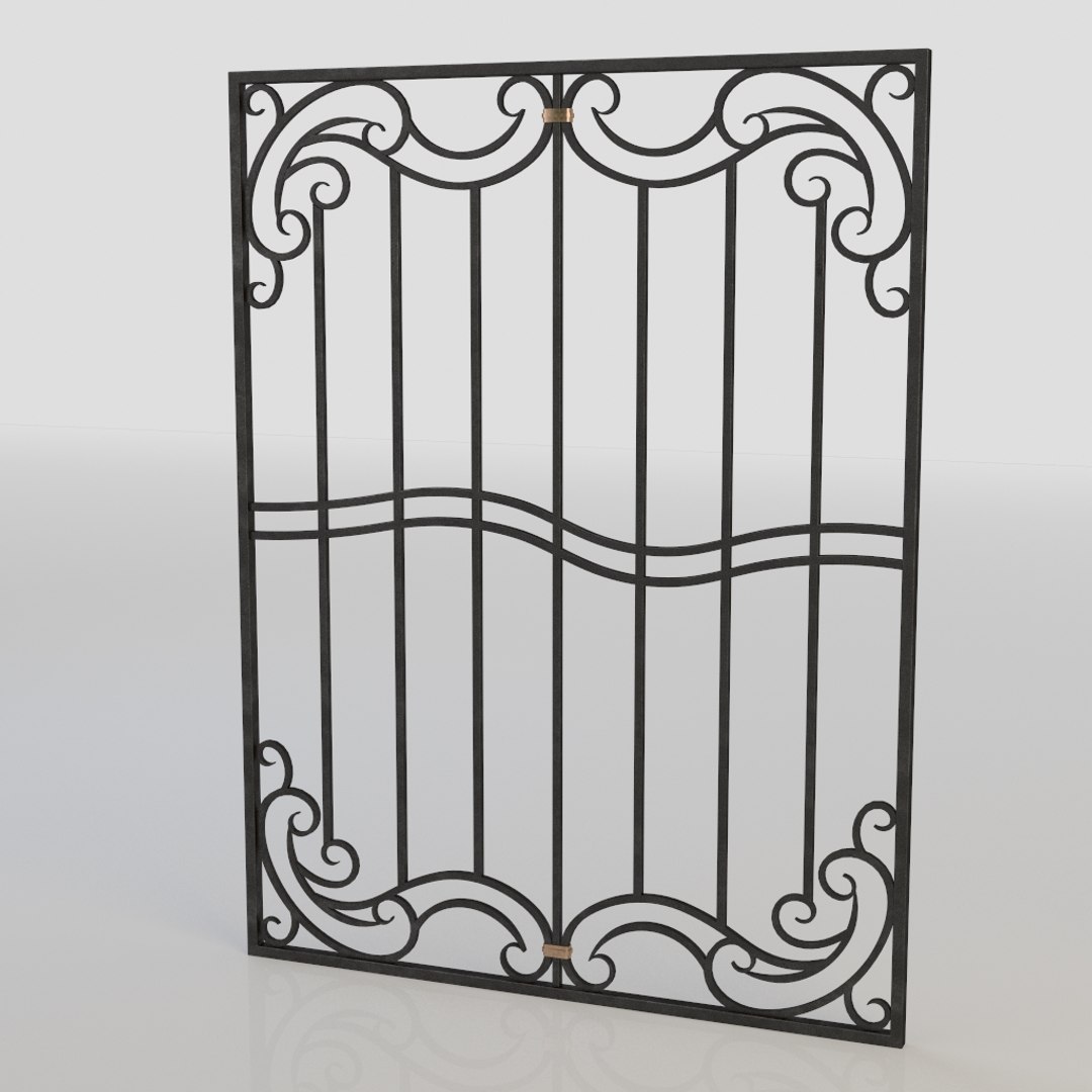 Windows Bars 3d Model