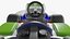 Standardowe karty Luigi - Mario Kart Assets