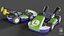Standardowe karty Luigi - Mario Kart Assets