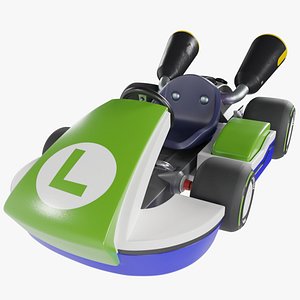 Standart Kart Luigi  Mario Kart Assets