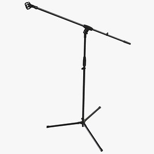 Microphone Stand 2 3D