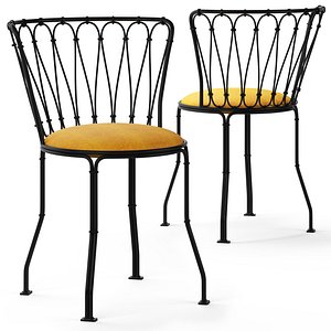 3D Silla Forja model