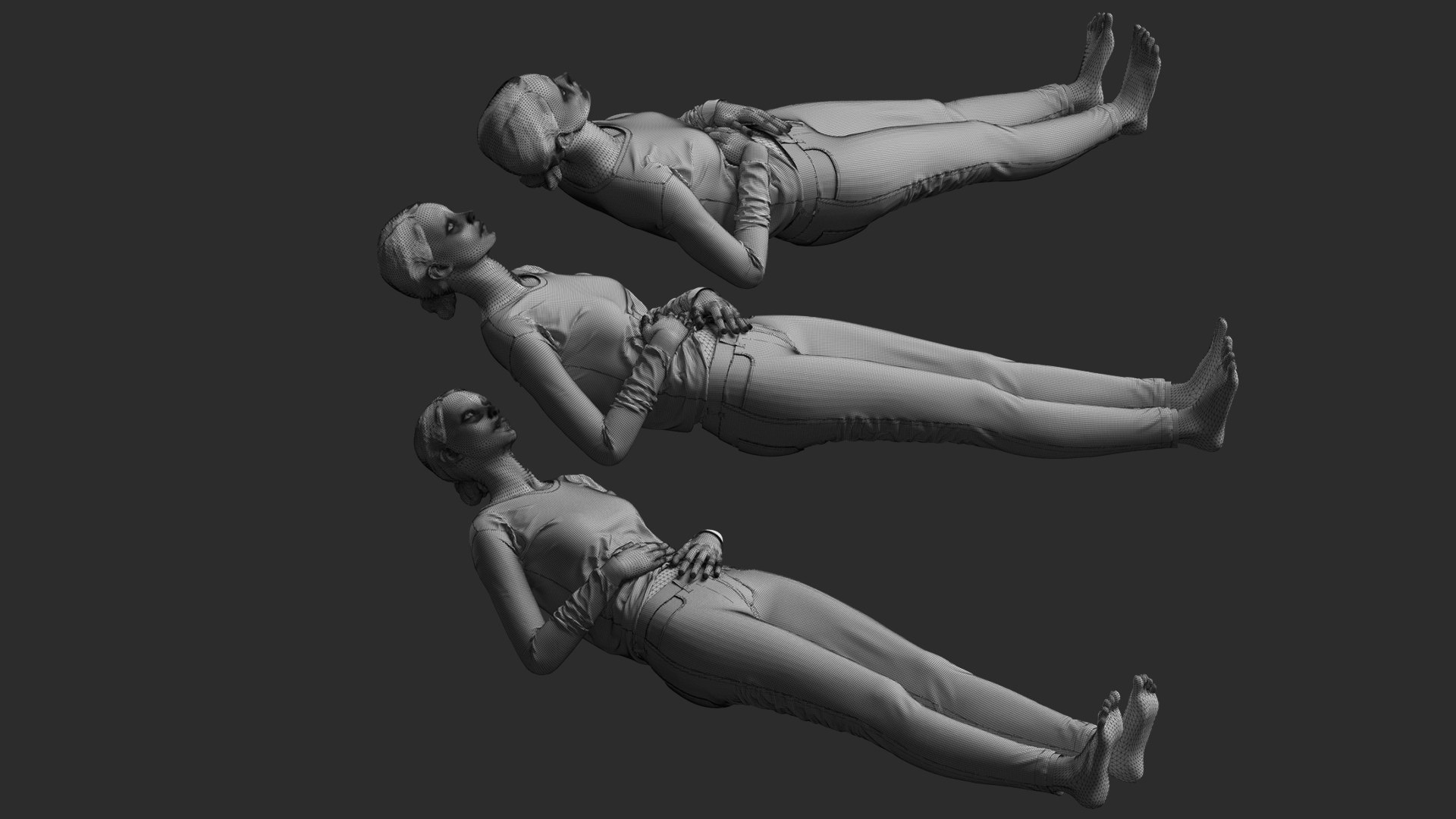 Woman Mannequin Lying 5 Tomography Poses 3D model https://p.turbosquid.com/ts-thumb/AT/i7PRLK/3y/lying_med_pose_w_03_all/jpg/1645263971/1920x1080/fit_q87/0b826819247621e20a8330819d91ab82980ff82b/lying_med_pose_w_03_all.jpg