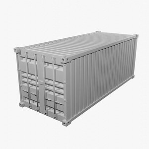 Railway shipping container 20ft