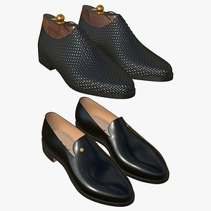 Leather Shoes Realistic V7