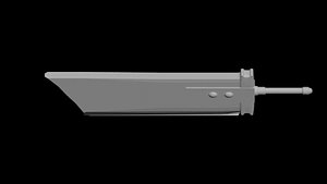3D BusterBlade V1 model