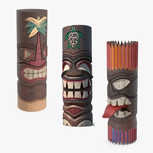 Tiki Totems Collection 2