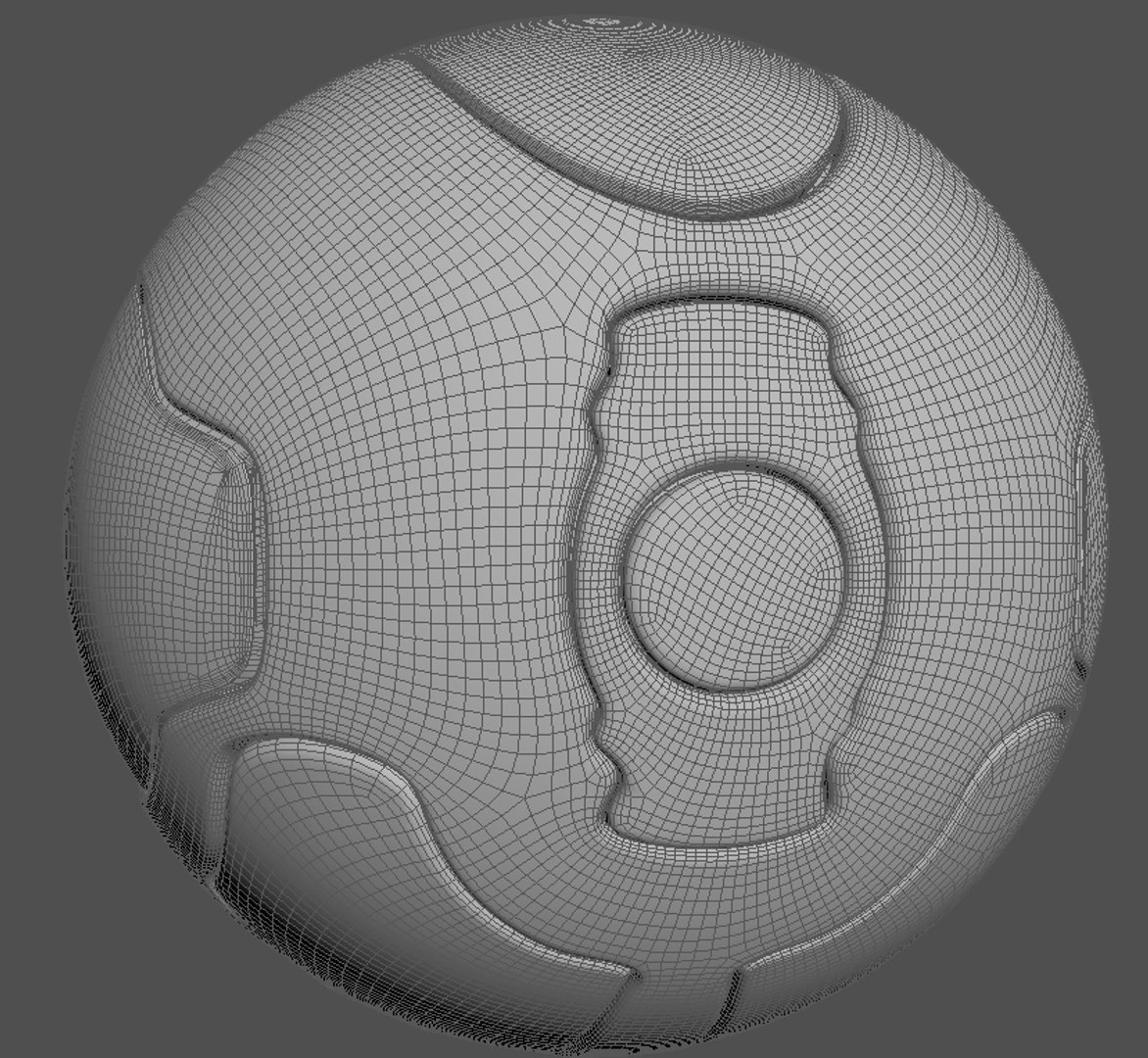 DRONE SOCCER - 200mm 3D model 3D printable