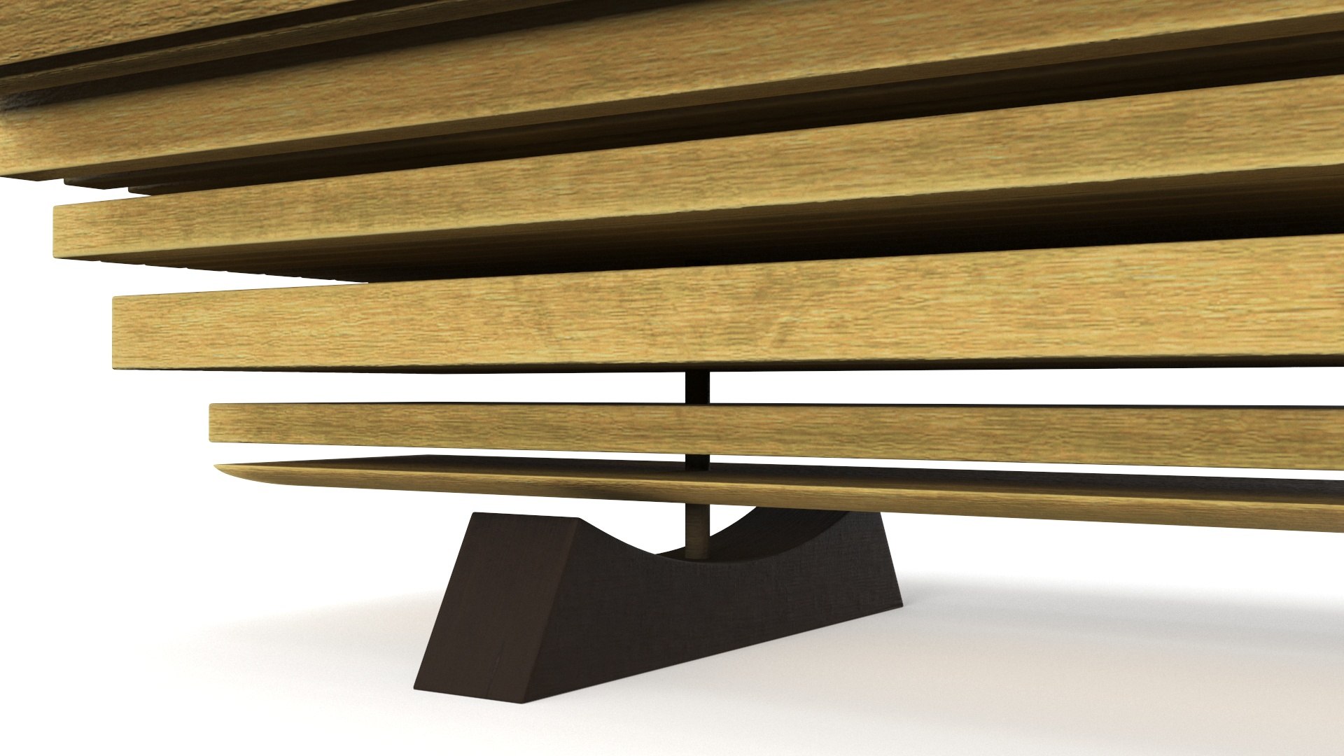 3D Cross And Longitudinal Section Of Wood - TurboSquid 2271665