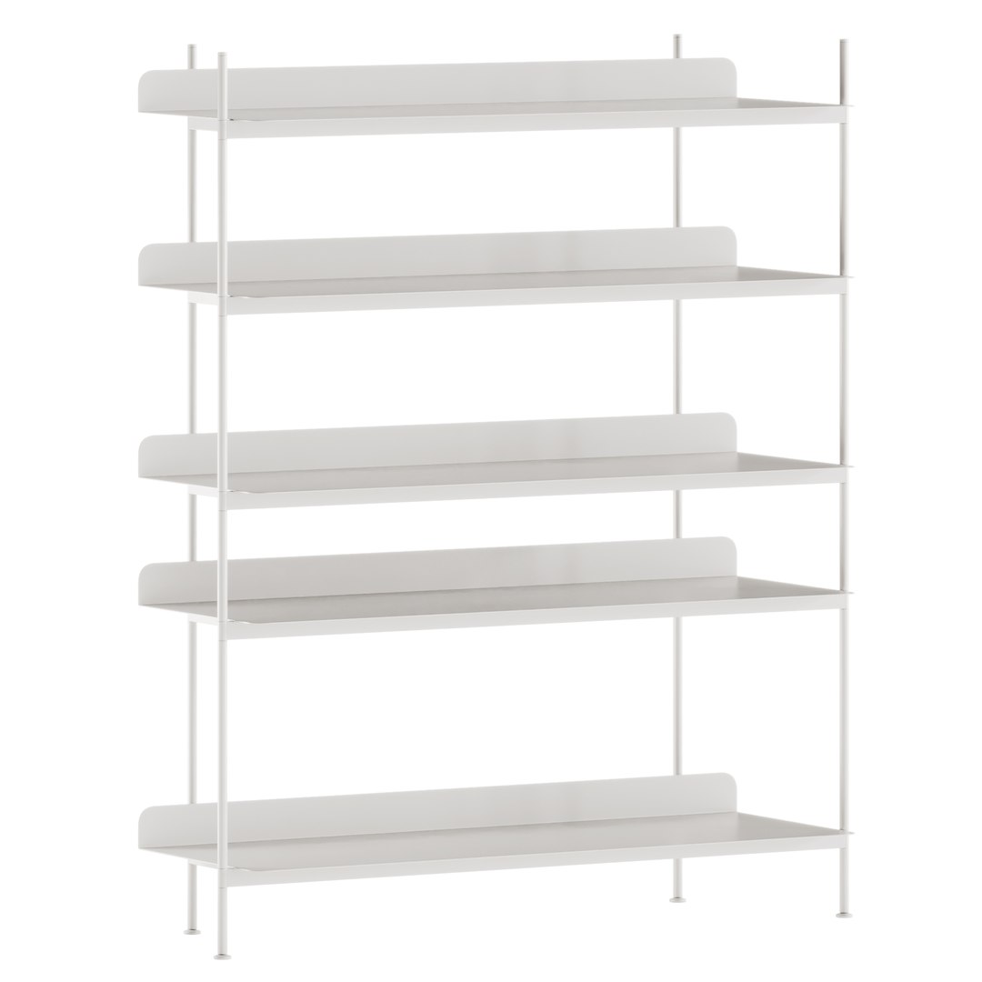 3d Model Muuto Compile Shelving System Configurations 3 - Turbosquid 