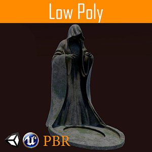 statue 3D model