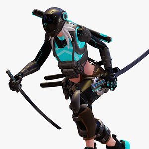 Cyberpunk Zoi Robot
