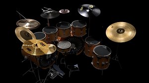 drums drumset model