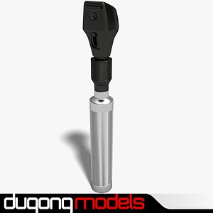 dugm04 retinoscope 3d model