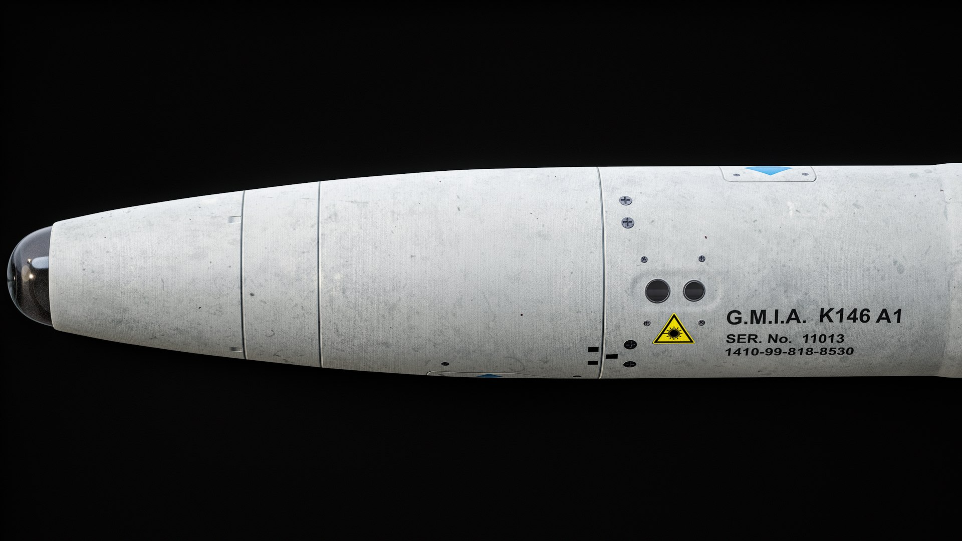 Aim-132 ASRAAM Missile PBR model https://p.turbosquid.com/ts-thumb/AU/3XP0mx/Yh/r_viewport_015/png/1723240238/1920x1080/fit_q87/39d1579310cce554374c961bb65daaec3bfff4c7/r_viewport_015.jpg