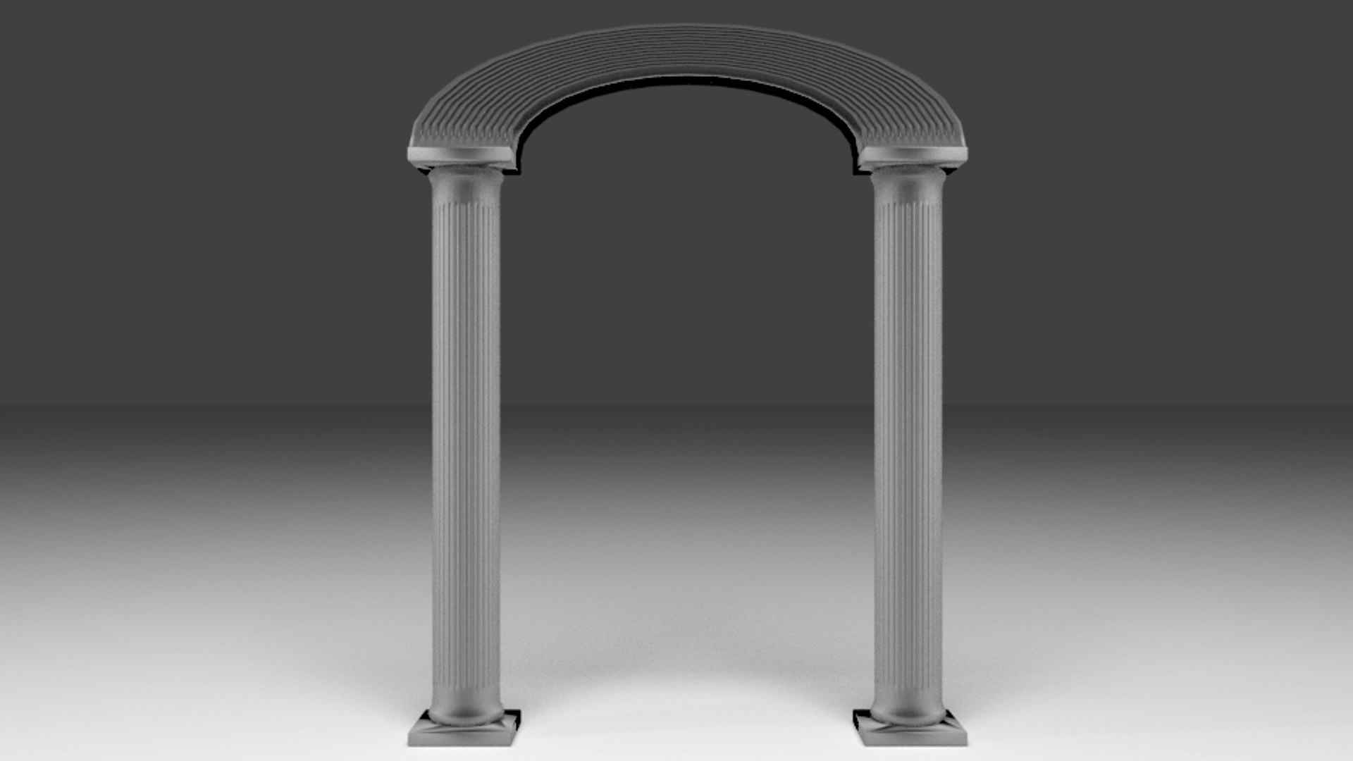 3D Circle Gateway Model - TurboSquid 1491059