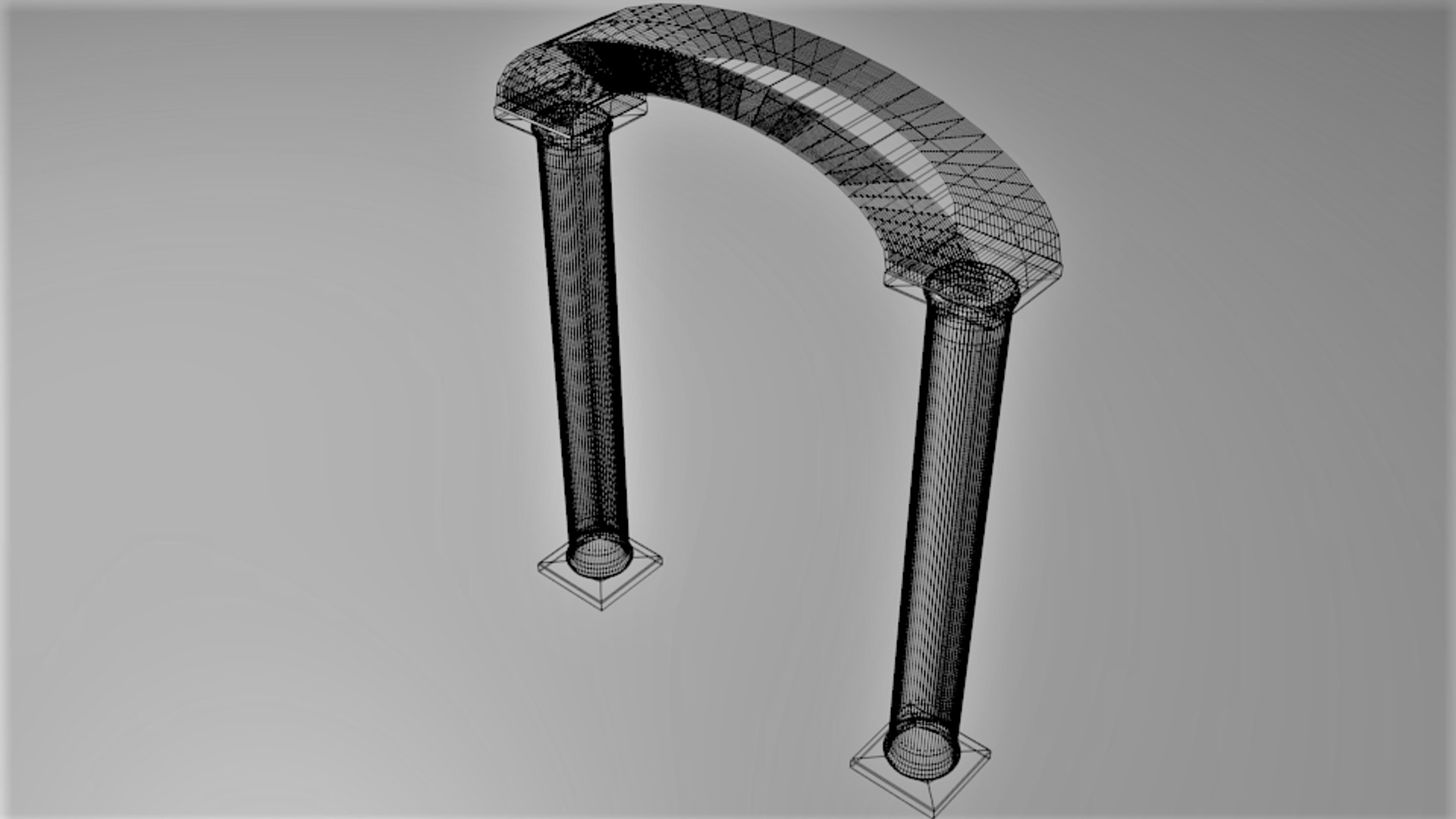 3D Circle Gateway Model - TurboSquid 1491059