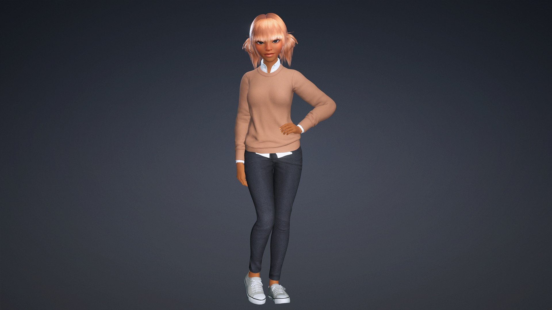 3D Toon Girl https://p.turbosquid.com/ts-thumb/AU/B0Sa3R/0P/5/jpg/1763216948/1920x1080/fit_q87/ae9ab5becffd4abb42501b8d771e1d2c44a6b9bd/5.jpg