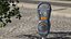 Parchimetro digitale con segno sporco