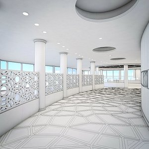 Restaraunt Interior 3D model