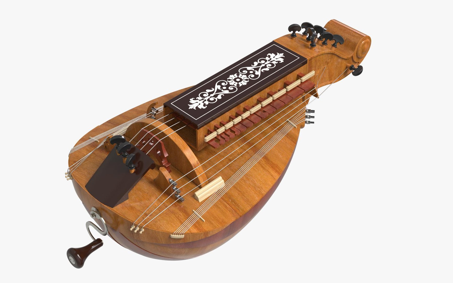 ハーディ・ガーディ hurdy gurdy ヨーロッパ　手作り古楽器 民族楽器 hurdygurdy_12.jpg