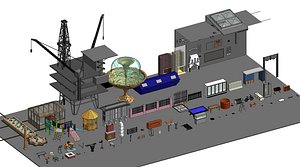 3D Outdoor Furniture Revit Family Parameter