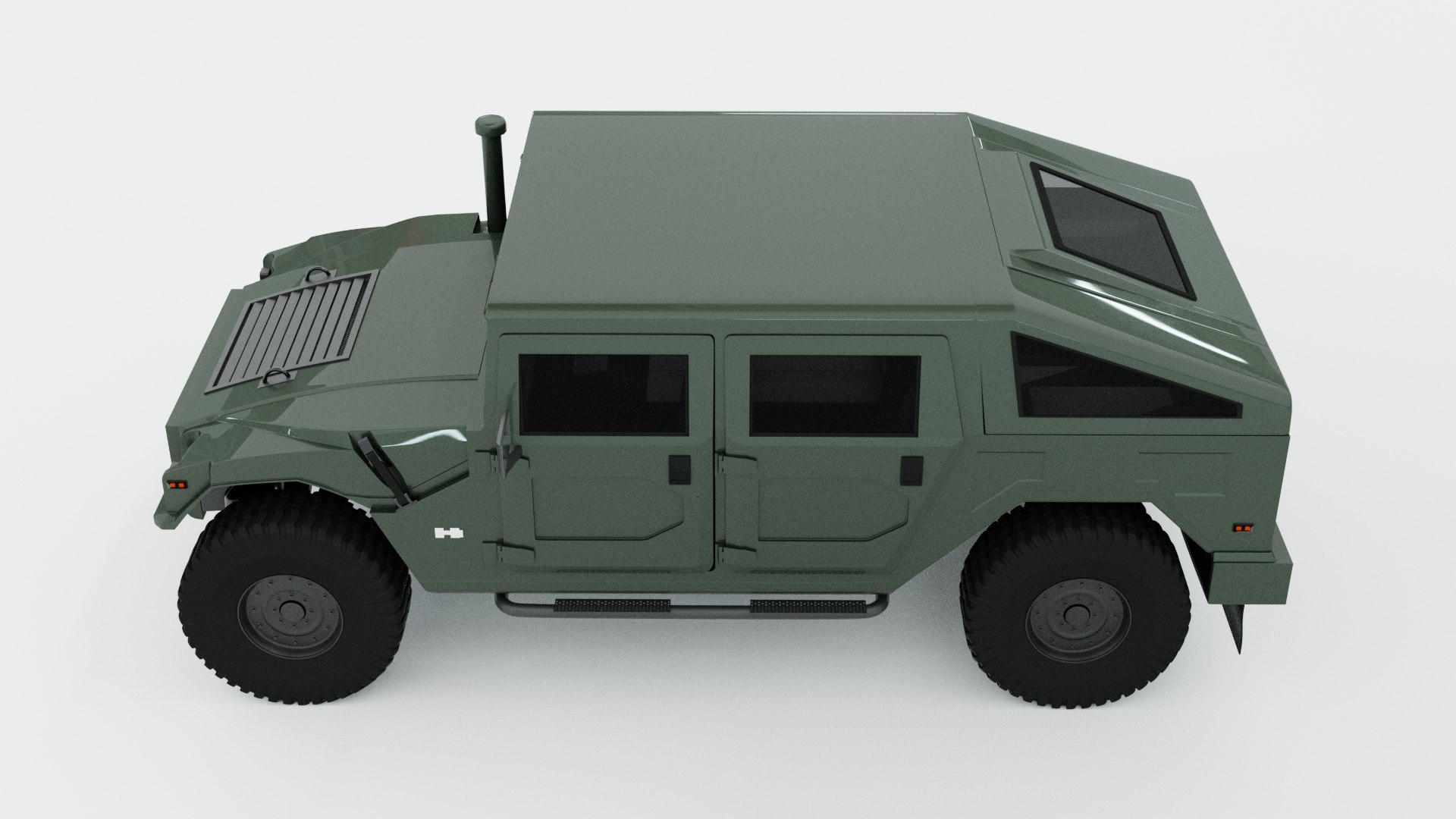 HUMVEE 1993 Old HUMMER H1 FOR SUBDIVISION 3D Model - TurboSquid 2033416