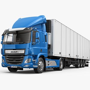 DAF CF Sleeper Cab With Semi-Trailer