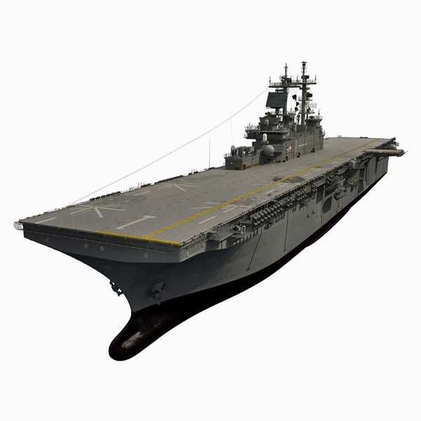 3d model uss wasp lhd-1