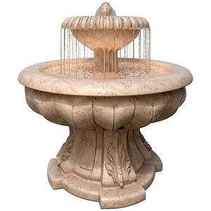 Classic Garden Fountain 03