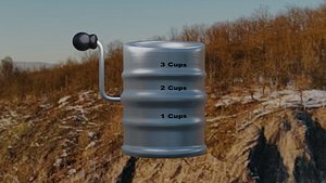 flour sifter 3D model