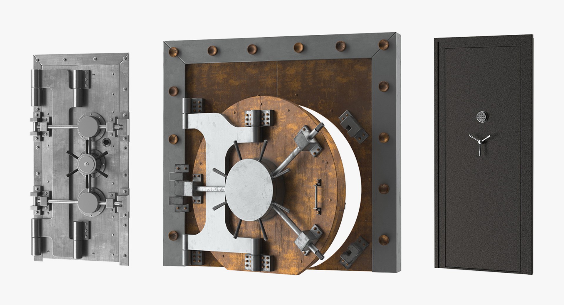 Vault Room Doors Collection 3D https://p.turbosquid.com/ts-thumb/AU/mThxyS/Vh/vaultroomdoorscollectionvray3dmodel001/jpg/1655965186/1920x1080/fit_q87/9360f9d7832e3c23cca52b92c1f497263b92943d/vaultroomdoorscollectionvray3dmodel001.jpg