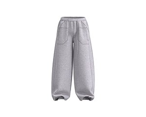 Mens jogger with double pocket