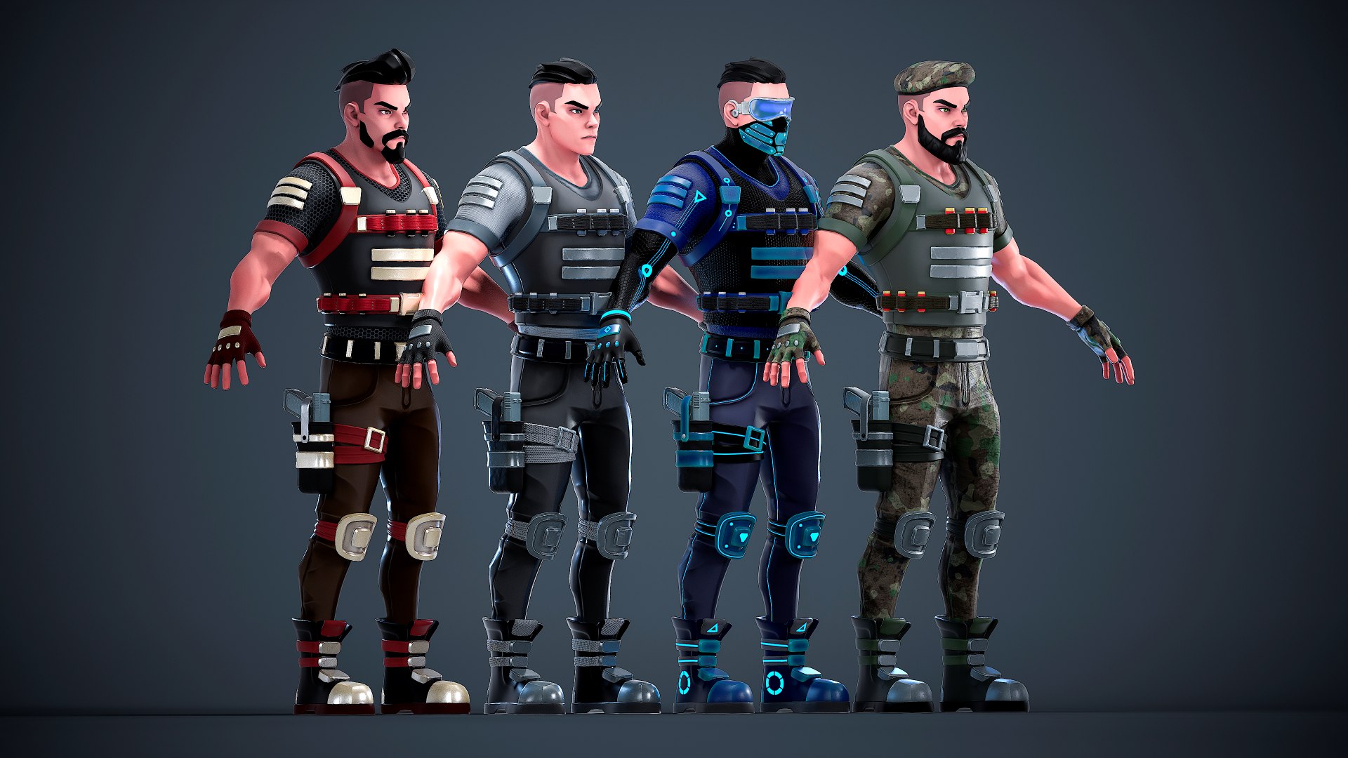 3D Soldier Pack - Stylized Modular Character https://p.turbosquid.com/ts-thumb/AU/zqTwZi/0S/2/png/1757601305/1920x1080/fit_q87/eadb13d32780e8010b7abf45a70fd1aee1a5b0bf/2.jpg