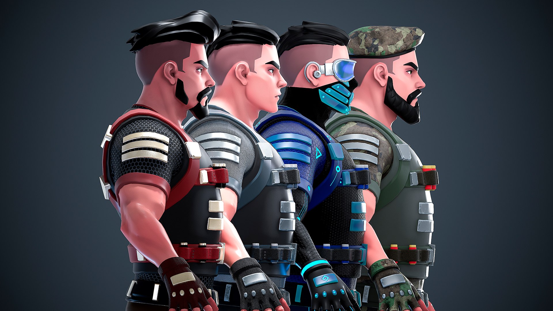 3D Soldier Pack - Stylized Modular Character https://p.turbosquid.com/ts-thumb/AU/zqTwZi/7g/asd23/jpg/1757601311/1920x1080/fit_q87/05d9c08aad57e7a26e8aabb56753bfa18eea73d7/asd23.jpg