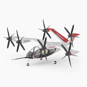 Flying Air Taxi Toyota eVTOL