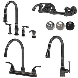 3D PFISTER kitchen faucet collection 01