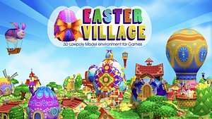 Funny Easter Village