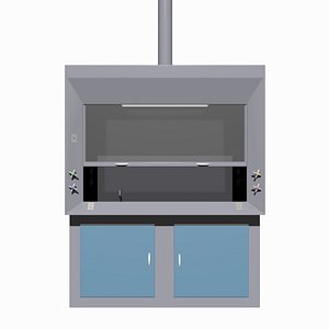 fume hood 3D model
