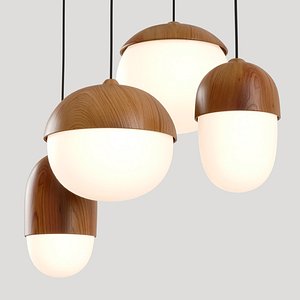 3D model pendant lights