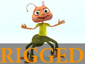 - Cartoon Ant - RIGGED