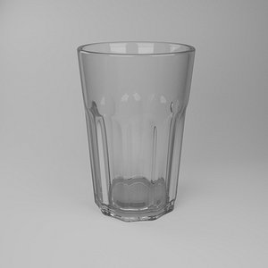 3D model glass kitchen
