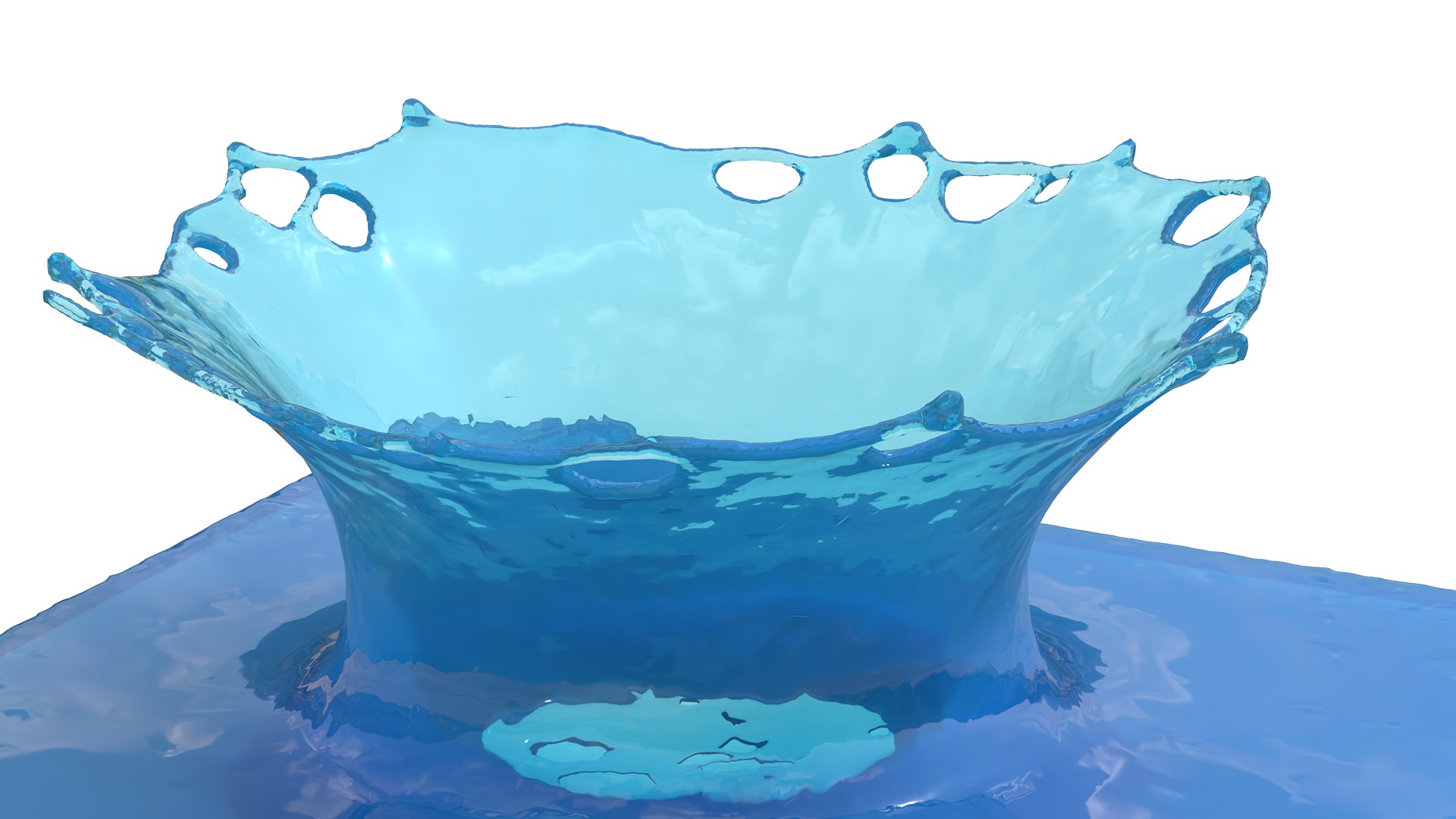 3D Model Splash Collection Pack 03 - TurboSquid 2369206