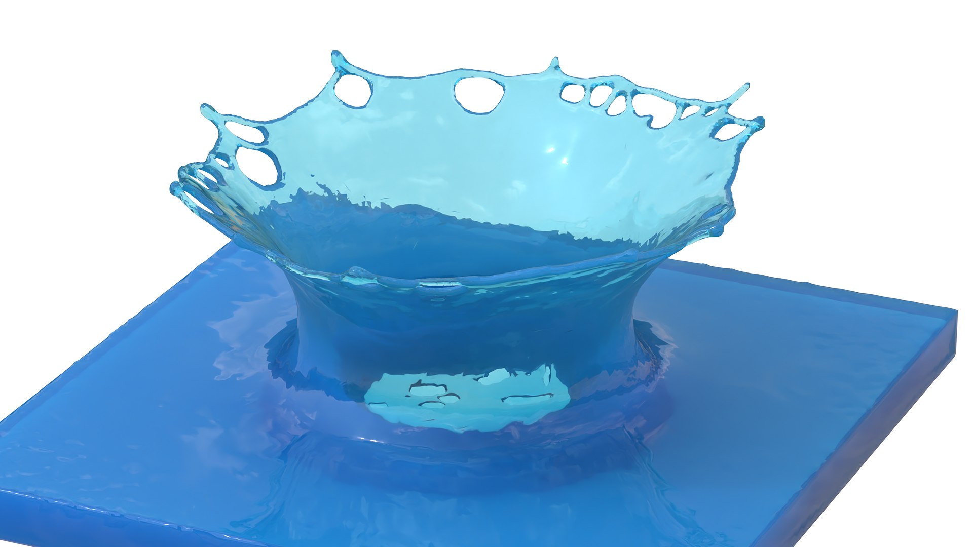 3D Model Splash Collection Pack 03 - TurboSquid 2369206