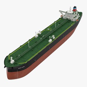 3d supertanker ship