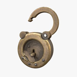 3D model Padlock 5