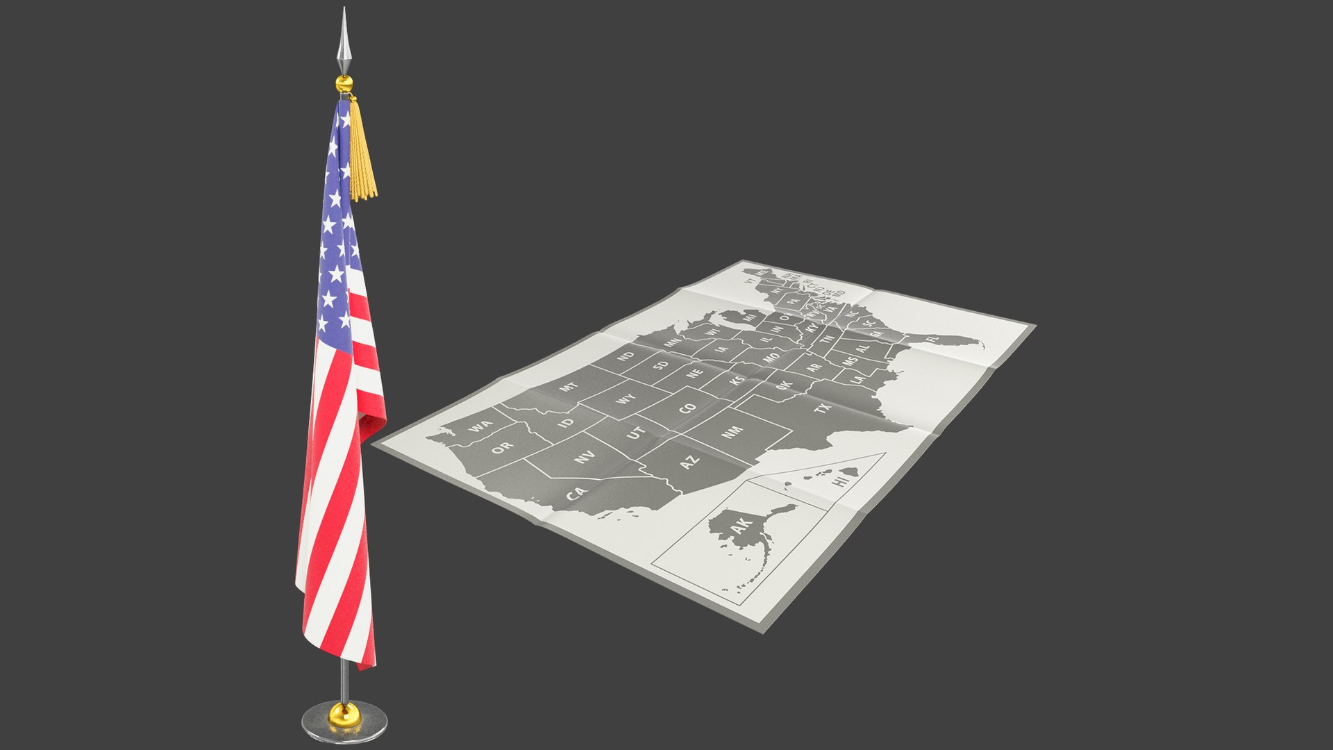 3D American Flag and Map Collection V1 model https://p.turbosquid.com/ts-thumb/AV/lJpZIG/e2/afamc1_003/png/1651506768/1920x1080/fit_q87/fca84d109824c9e04f9ce8cea530fd890e5316d8/afamc1_003.jpg