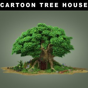 Cartoon Tree House