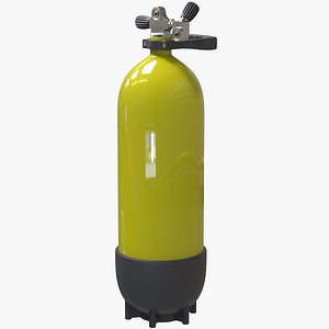 3D Scuba Diving Tank